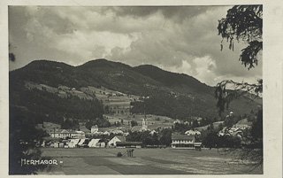 Hermagor mit Guggenberg - Oesterreich - alte historische Fotos Ansichten Bilder Aufnahmen Ansichtskarten 