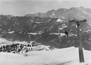 Dobratsch - Sessellift Höhenrain - Oesterreich - alte historische Fotos Ansichten Bilder Aufnahmen Ansichtskarten 