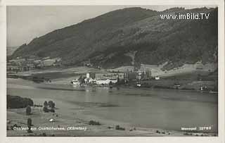 Lufbildaufnahme Ossiach - Ossiach - alte historische Fotos Ansichten Bilder Aufnahmen Ansichtskarten 