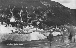 Bleiberg Kreuth - Aufbereitung - Oesterreich - alte historische Fotos Ansichten Bilder Aufnahmen Ansichtskarten 