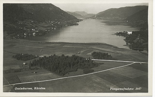 Luftbildaufnahme Annenheim-Moos - Villach Land - alte historische Fotos Ansichten Bilder Aufnahmen Ansichtskarten 