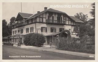 Hotel Krumpendorferhof  - Oesterreich - alte historische Fotos Ansichten Bilder Aufnahmen Ansichtskarten 