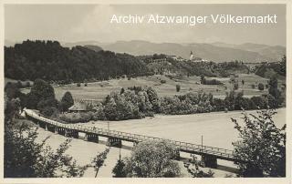 Völkermarkt, Draubrücke - Kärnten - alte historische Fotos Ansichten Bilder Aufnahmen Ansichtskarten 