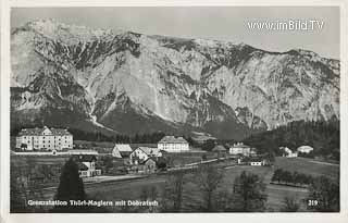 Grenzstation Thörl Maglern - Oesterreich - alte historische Fotos Ansichten Bilder Aufnahmen Ansichtskarten 
