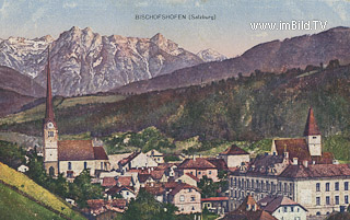 Bischofshofen - Oesterreich - alte historische Fotos Ansichten Bilder Aufnahmen Ansichtskarten 