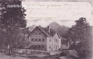 Faakersee Schwelles Insel-Hotel  - Europa - alte historische Fotos Ansichten Bilder Aufnahmen Ansichtskarten 