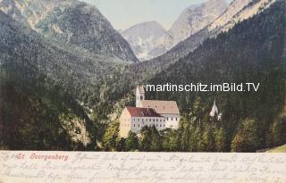 St. Georgenberg, Abtei - Vomp - alte historische Fotos Ansichten Bilder Aufnahmen Ansichtskarten 