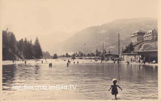 Radenthein Strandbad - Oesterreich - alte historische Fotos Ansichten Bilder Aufnahmen Ansichtskarten 