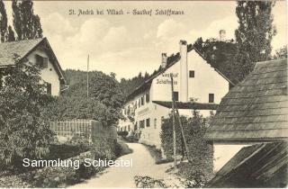 Gasthof Schöffmann in St. Andrä - alte historische Fotos Ansichten Bilder Aufnahmen Ansichtskarten 