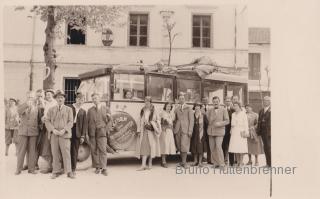 Rast in Karfreit - Karfreit (Caporetto) / Kobarid - alte historische Fotos Ansichten Bilder Aufnahmen Ansichtskarten 