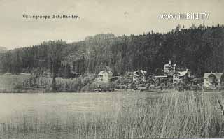 Seeboden - Villengruppe Schattseiten - alte historische Fotos Ansichten Bilder Aufnahmen Ansichtskarten 