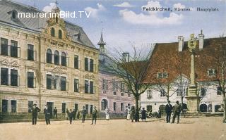 Feldkirchen - Hauptplatz - Europa - alte historische Fotos Ansichten Bilder Aufnahmen Ansichtskarten 