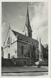 Hermagor Kirche - Europa - alte historische Fotos Ansichten Bilder Aufnahmen Ansichtskarten 