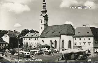 Busbahnhof Heiligengeistplatz - Europa - alte historische Fotos Ansichten Bilder Aufnahmen Ansichtskarten 