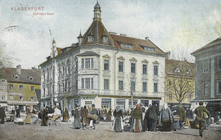 Obstplatz in Klagenfurt - Europa - alte historische Fotos Ansichten Bilder Aufnahmen Ansichtskarten 
