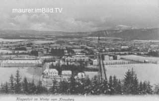 Blick vom Kreuzbergl im Winter - Europa - alte historische Fotos Ansichten Bilder Aufnahmen Ansichtskarten 