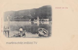 Blick auf Ossiach - Feldkirchen - alte historische Fotos Ansichten Bilder Aufnahmen Ansichtskarten 