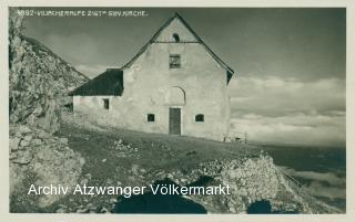 Villacher Alpe, Slovenische Kirche - Bad Bleiberg - alte historische Fotos Ansichten Bilder Aufnahmen Ansichtskarten 