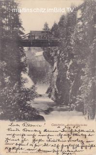Badgastein, Schreckbrücke - Oesterreich - alte historische Fotos Ansichten Bilder Aufnahmen Ansichtskarten 