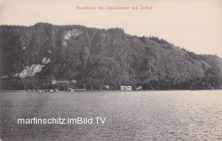 Villach St. Andrä, Grand Hotel und Seehof - Oesterreich - alte historische Fotos Ansichten Bilder Aufnahmen Ansichtskarten 