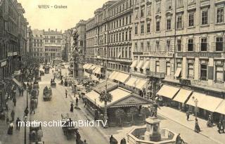 Wien, Graben - Oesterreich - alte historische Fotos Ansichten Bilder Aufnahmen Ansichtskarten 