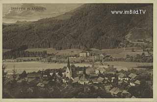 Treffen mit Schloss - Kärnten - alte historische Fotos Ansichten Bilder Aufnahmen Ansichtskarten 