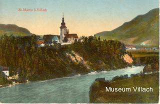 Blick nach St.Martin, um 1900 - alte historische Fotos Ansichten Bilder Aufnahmen Ansichtskarten 