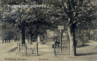 Wolfsberg Stadtpark - Oesterreich - alte historische Fotos Ansichten Bilder Aufnahmen Ansichtskarten 