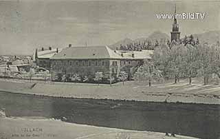 Villach im Winter - alte historische Fotos Ansichten Bilder Aufnahmen Ansichtskarten 