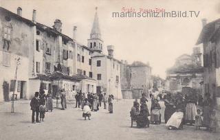 Grado, Piazza Platz - Italien - alte historische Fotos Ansichten Bilder Aufnahmen Ansichtskarten 