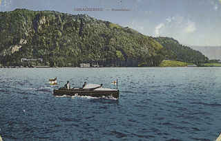 Fährboot bei vor Anneheim - Europa - alte historische Fotos Ansichten Bilder Aufnahmen Ansichtskarten 