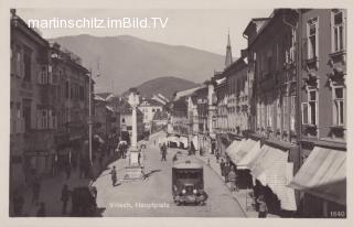 Villach Hauptplatz - Hauptplatz - alte historische Fotos Ansichten Bilder Aufnahmen Ansichtskarten 