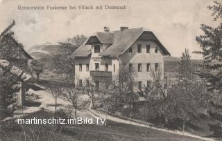 Restauration Faakersee, heute Pension Preschern - Oesterreich - alte historische Fotos Ansichten Bilder Aufnahmen Ansichtskarten 