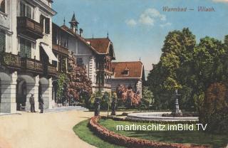 Warmbad Villach  - Oesterreich - alte historische Fotos Ansichten Bilder Aufnahmen Ansichtskarten 