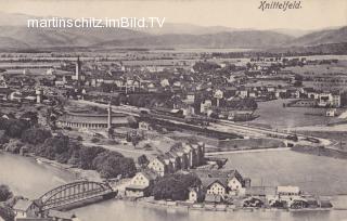 Knittelfeld Luftbild - Oesterreich - alte historische Fotos Ansichten Bilder Aufnahmen Ansichtskarten 