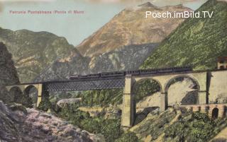 Pontebbana, km 56.760 Ponte di Muro Viadukt - alte historische Fotos Ansichten Bilder Aufnahmen Ansichtskarten 