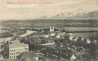 Villach - Mittagskogel - Peraukirche - Europa - alte historische Fotos Ansichten Bilder Aufnahmen Ansichtskarten 