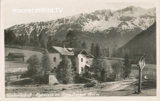 Gastwirtschaft Alpenrose Stappitzersee - Europa - alte historische Fotos Ansichten Bilder Aufnahmen Ansichtskarten 