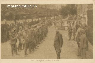 Gefangene Italiener in Villach - Europa - alte historische Fotos Ansichten Bilder Aufnahmen Ansichtskarten 