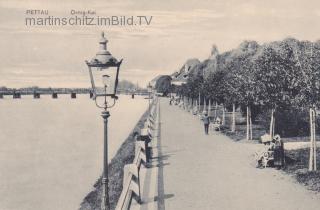 Pettau, Ornig Kai - Pettau / Ptuj - alte historische Fotos Ansichten Bilder Aufnahmen Ansichtskarten 