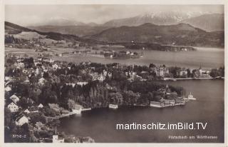 Pörtschch, Blick auf die halbimsel  - alte historische Fotos Ansichten Bilder Aufnahmen Ansichtskarten 