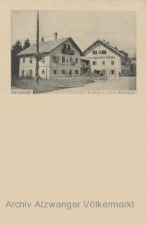 Mittewald bei Villach, Posthof und Altes Gasthaus - Mittewald ob Villach - alte historische Fotos Ansichten Bilder Aufnahmen Ansichtskarten 