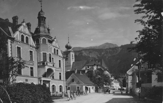 Liezen - Hauptplatz - alte historische Fotos Ansichten Bilder Aufnahmen Ansichtskarten 