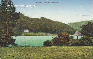 Am Erlaufsee - alte historische Fotos Ansichten Bilder Aufnahmen Ansichtskarten 