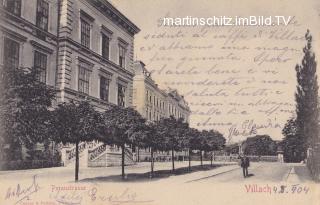 Villach, K.k. Gymnasium Peraustraße - Villach(Stadt) - alte historische Fotos Ansichten Bilder Aufnahmen Ansichtskarten 