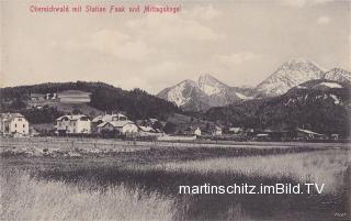 Faak am See, mit Blick nach Oberaichwald - Europa - alte historische Fotos Ansichten Bilder Aufnahmen Ansichtskarten 