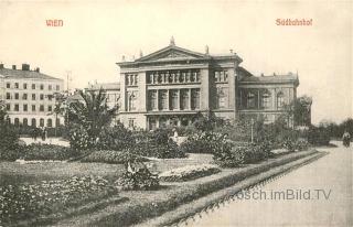 Wien, Südbahnhof - Wien,Favoriten - alte historische Fotos Ansichten Bilder Aufnahmen Ansichtskarten 