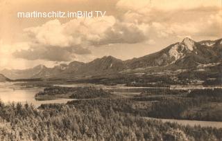 Panoramaansicht - Villach(Stadt) - alte historische Fotos Ansichten Bilder Aufnahmen Ansichtskarten 