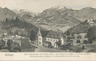 Schlagl - Hotel Westermayer - Schlagl - alte historische Fotos Ansichten Bilder Aufnahmen Ansichtskarten 