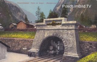 Tauernbahn Nordrampe, Nordportal in Böckstein - Sankt Johann im Pongau - alte historische Fotos Ansichten Bilder Aufnahmen Ansichtskarten 